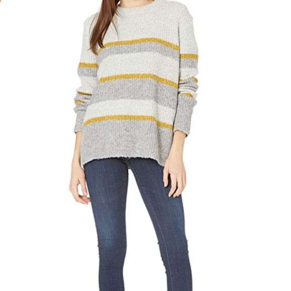 NWT || Roxy Sweaters Women Winter River Crew Neck Sweater Size‎ Small - Picture 1 of 12